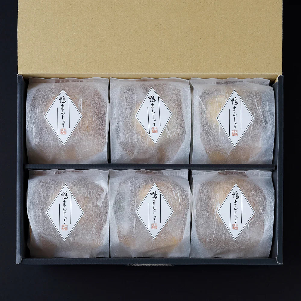 【下鴨茶寮】料亭の鴨まんじゅう6個入