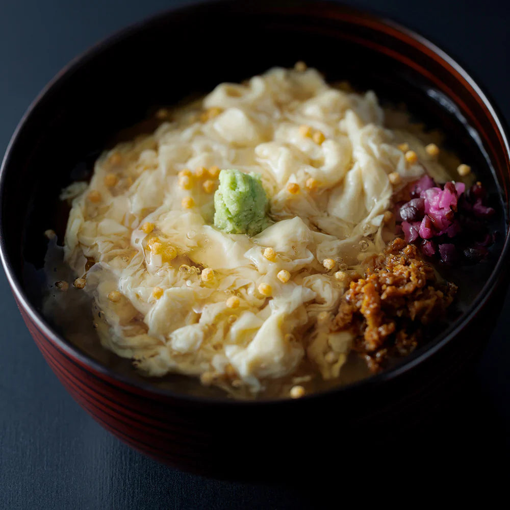 【下鴨茶寮】料亭のとろゆば御飯