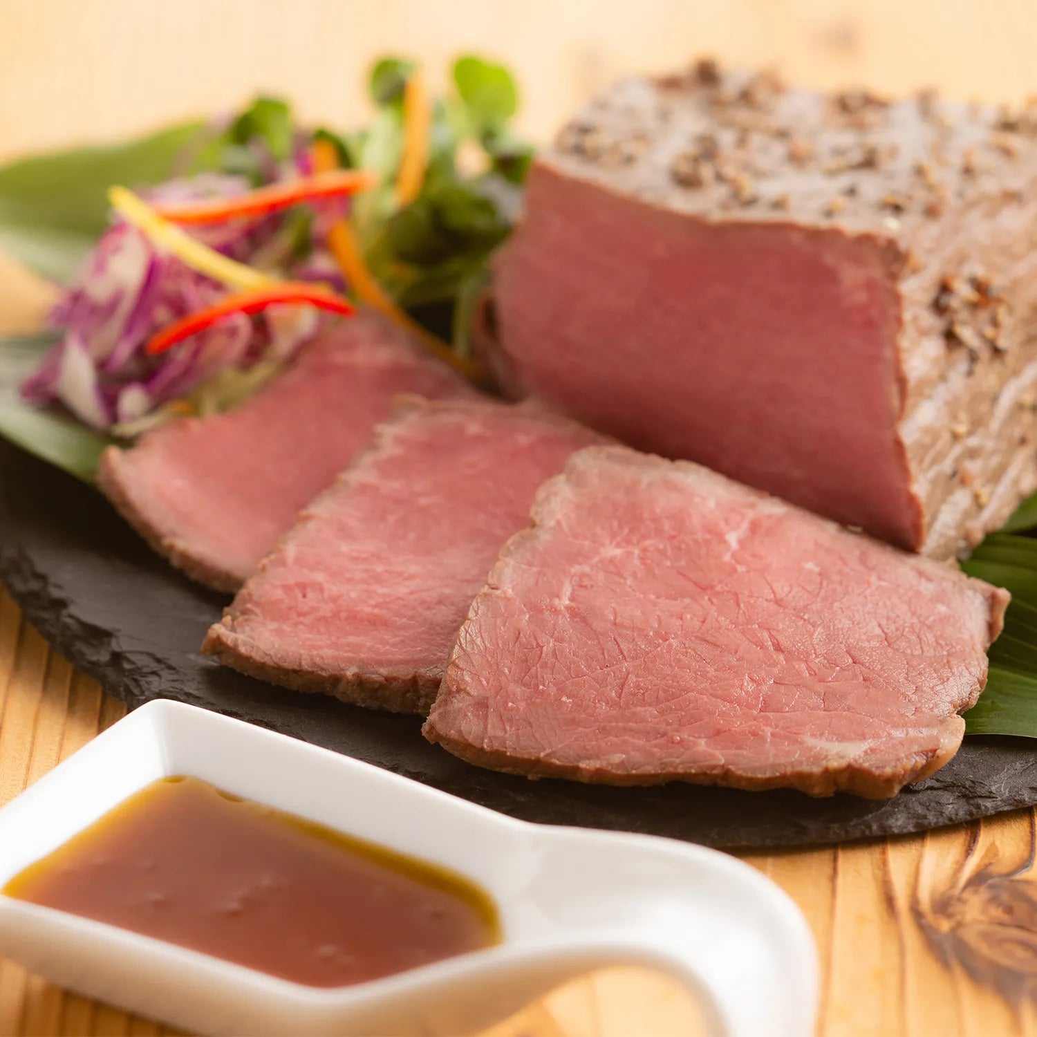 【荒木町】季旬鈴なり 村田明彦監修 ローストビーフ350g( 柚子胡椒ソース付き)