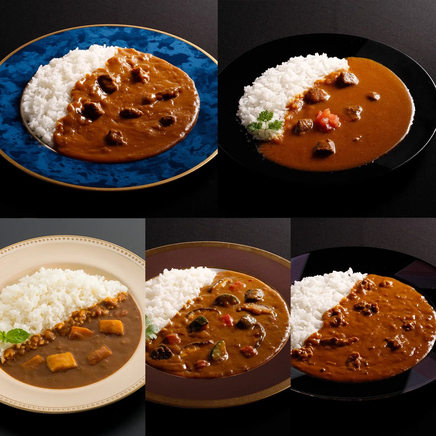 銘店 有名シェフ監修のレストランカレー 5種