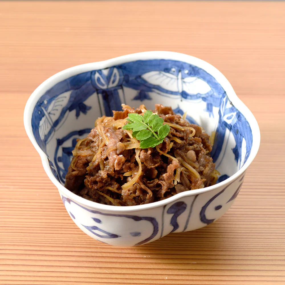 【下鴨茶寮】糺 「礼」(鮑と松茸のぜいたく煮、京のぜいたく牛しぐれ、鰻と山椒のぜいたく煮、ちりめん山椒、きんぴらまぐろ、昆布ふりかけ)