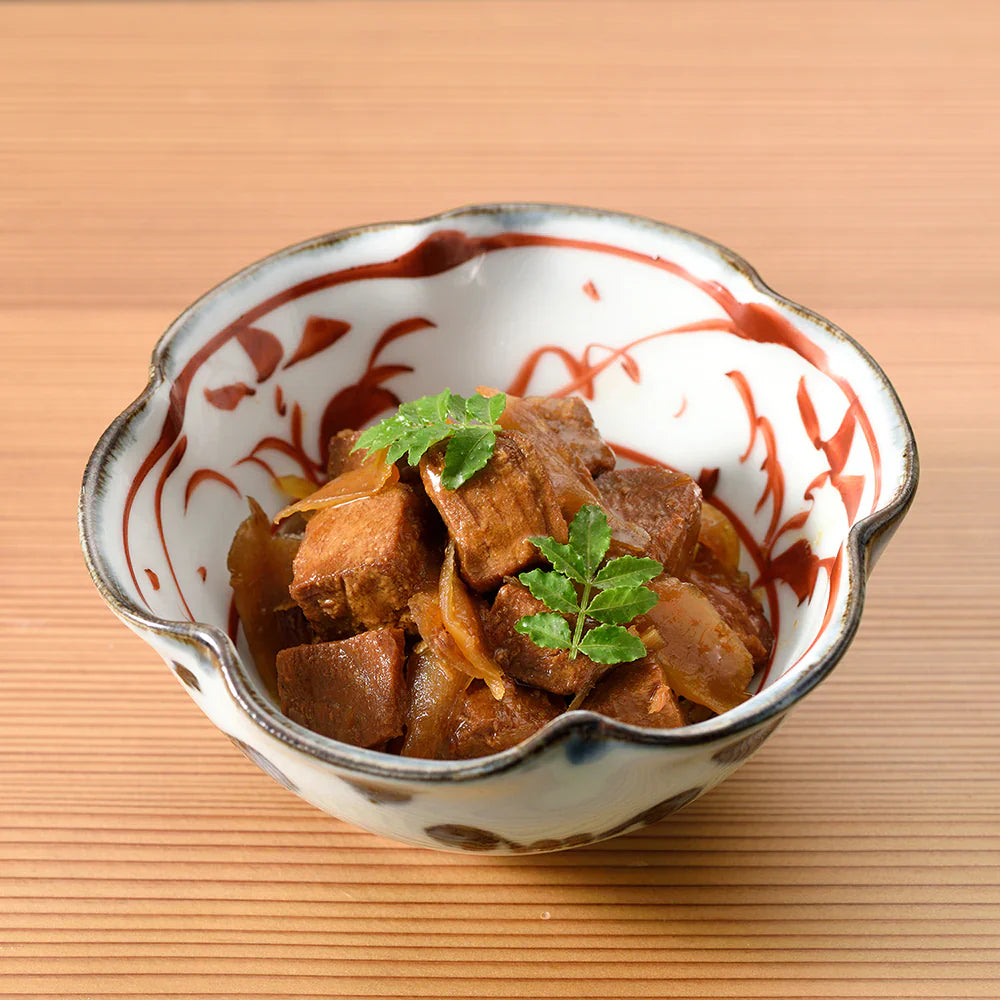 【下鴨茶寮】糺 「礼」(鮑と松茸のぜいたく煮、京のぜいたく牛しぐれ、鰻と山椒のぜいたく煮、ちりめん山椒、きんぴらまぐろ、昆布ふりかけ)