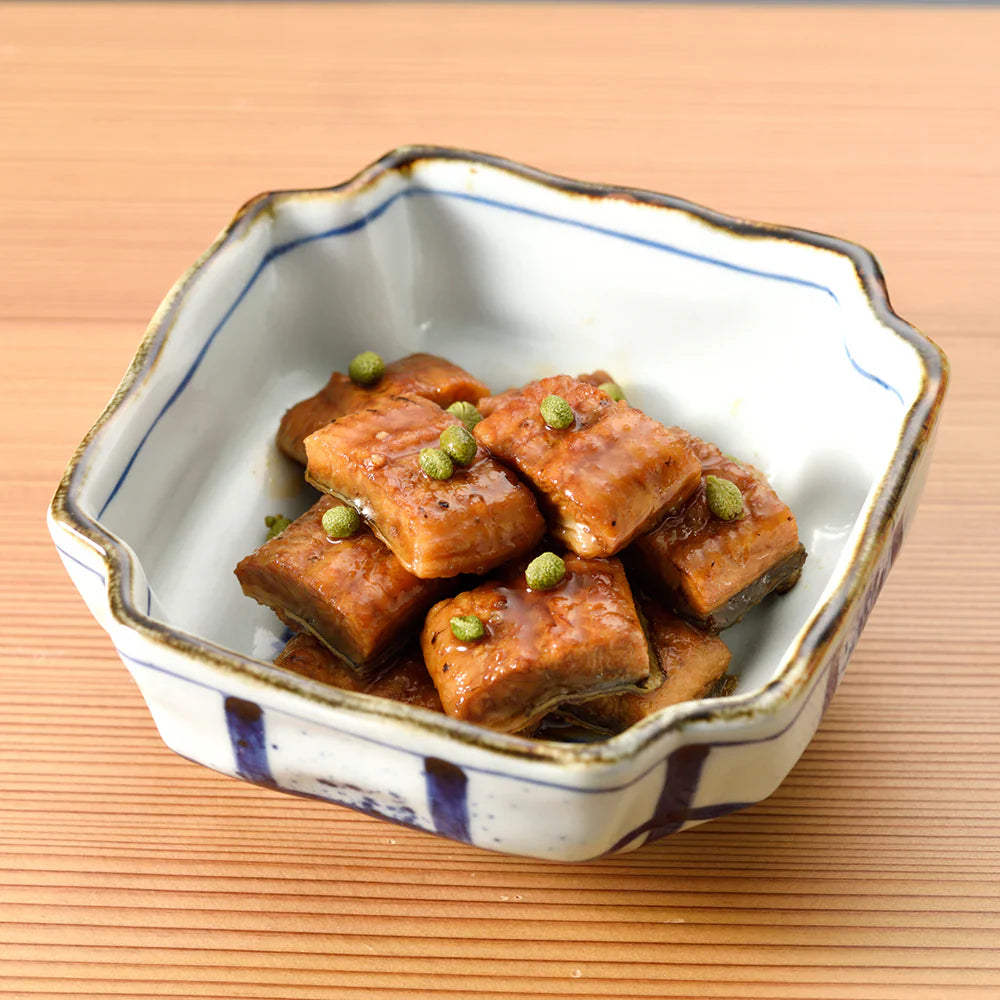 【下鴨茶寮】糺 「礼」(鮑と松茸のぜいたく煮、京のぜいたく牛しぐれ、鰻と山椒のぜいたく煮、ちりめん山椒、きんぴらまぐろ、昆布ふりかけ)