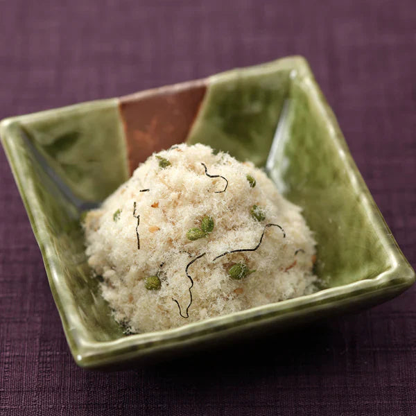 【下鴨茶寮】糺 「幸福」(ちりめん山椒、きんぴらまぐろ、松茸昆布、梅ちりめん、鯛そぼろ、しば漬けちりめん)