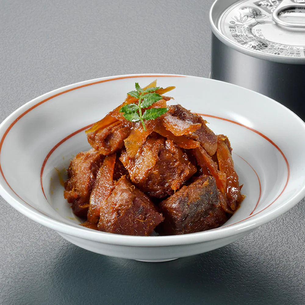 【下鴨茶寮】料亭の口福缶(ちりめん山椒、きんぴらまぐろ、仙台牛のすき焼煮)
