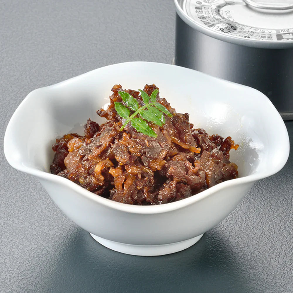 【下鴨茶寮】料亭の口福缶(ちりめん山椒、きんぴらまぐろ、仙台牛のすき焼煮)