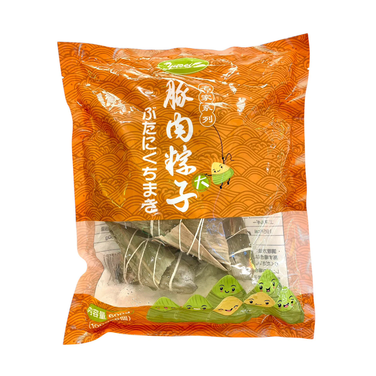 Frozen 友盛 名家系列豚肉粽子(大)100g x 6個 Pork Zong |中国物産展