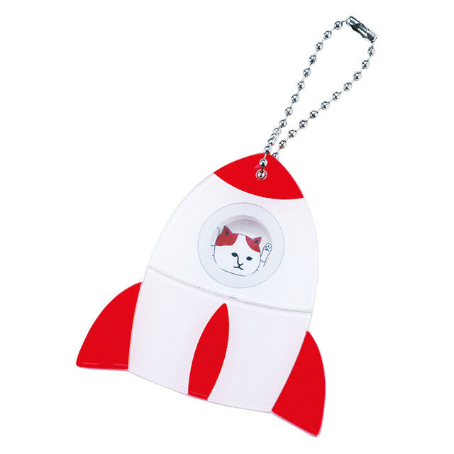 【宇宙グッズ】NYASAグッズ|パカッ!とアクキー ロケットNYASA