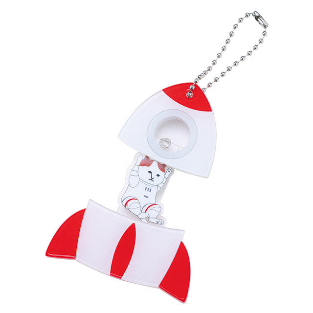 【宇宙グッズ】NYASAグッズ|パカッ!とアクキー ロケットNYASA