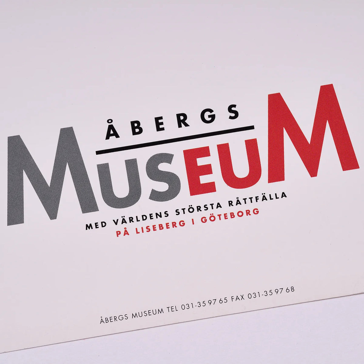 【オーベリ・ミュージアム/ABERGS MUSEUM】 MICKEYMOUSE MIRO
