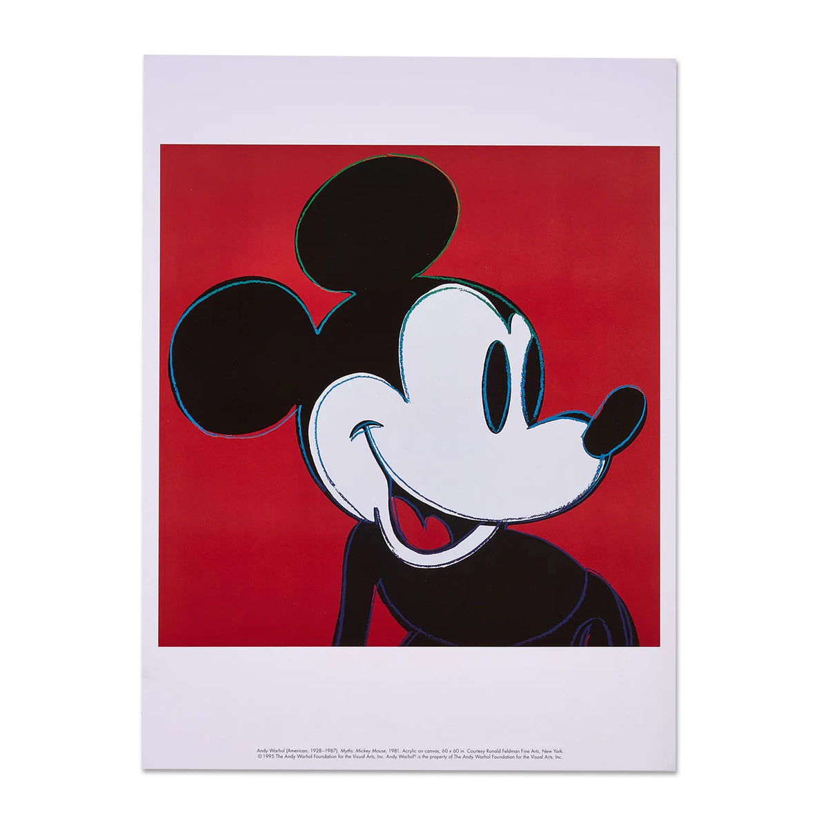 【アンディ・ウォーホル/ANDY WARHOL】MICKEY MOUSE -THE ART OF MICKEY MOUSE 1990s (Small) /A
