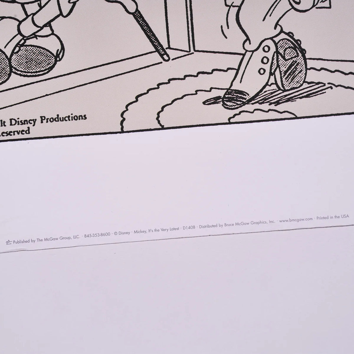 ポスター OLD DISNEY COMICS B