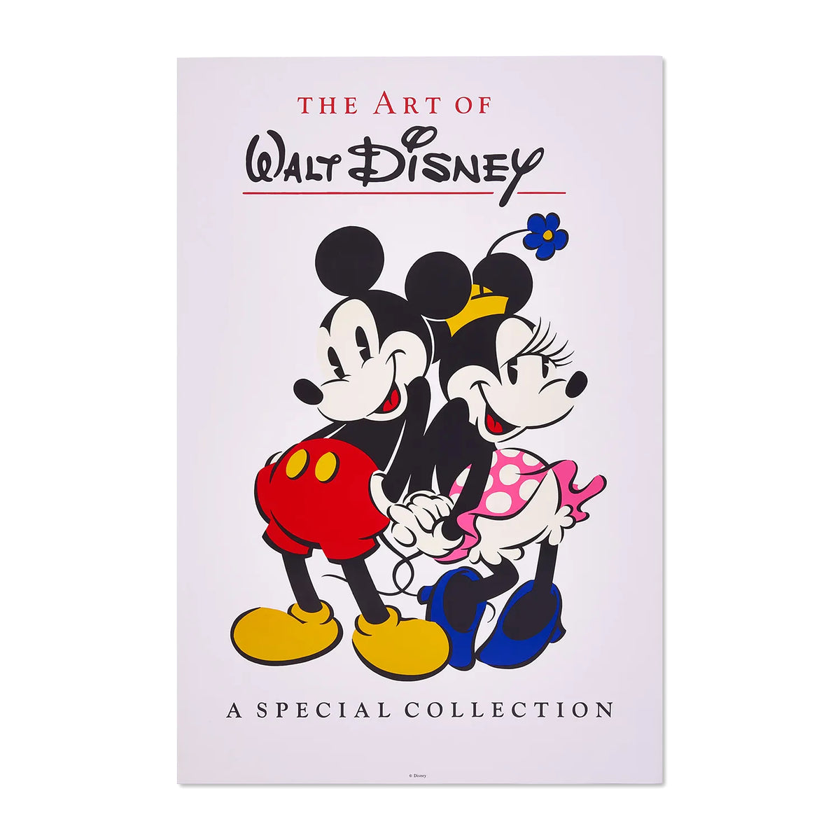 ポスター THE ART OF WALT DISNEY MICKEY & MINNIE