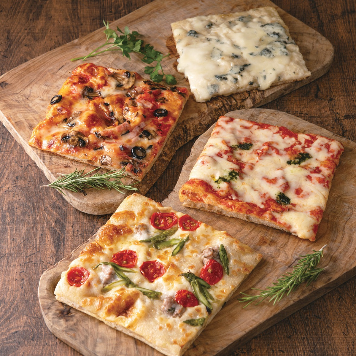 【ピッツァ アルターイオ】 ローマの四角い ピッツァ レギュラーセット