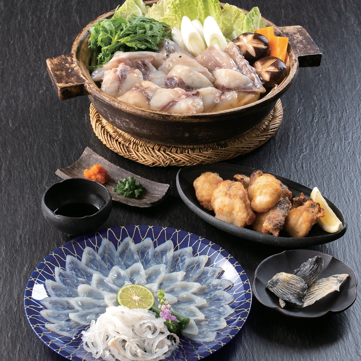 【ふく太郎本部】 ふぐ懐石セット