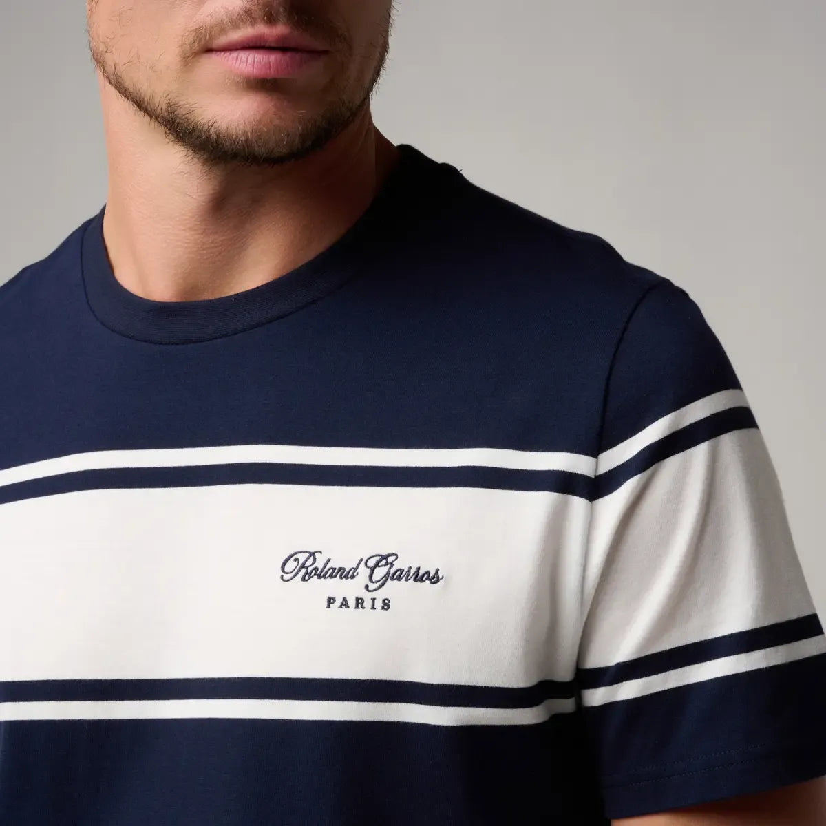 全仏オープンテニス ハート・ヘリテージ メンズTシャツ