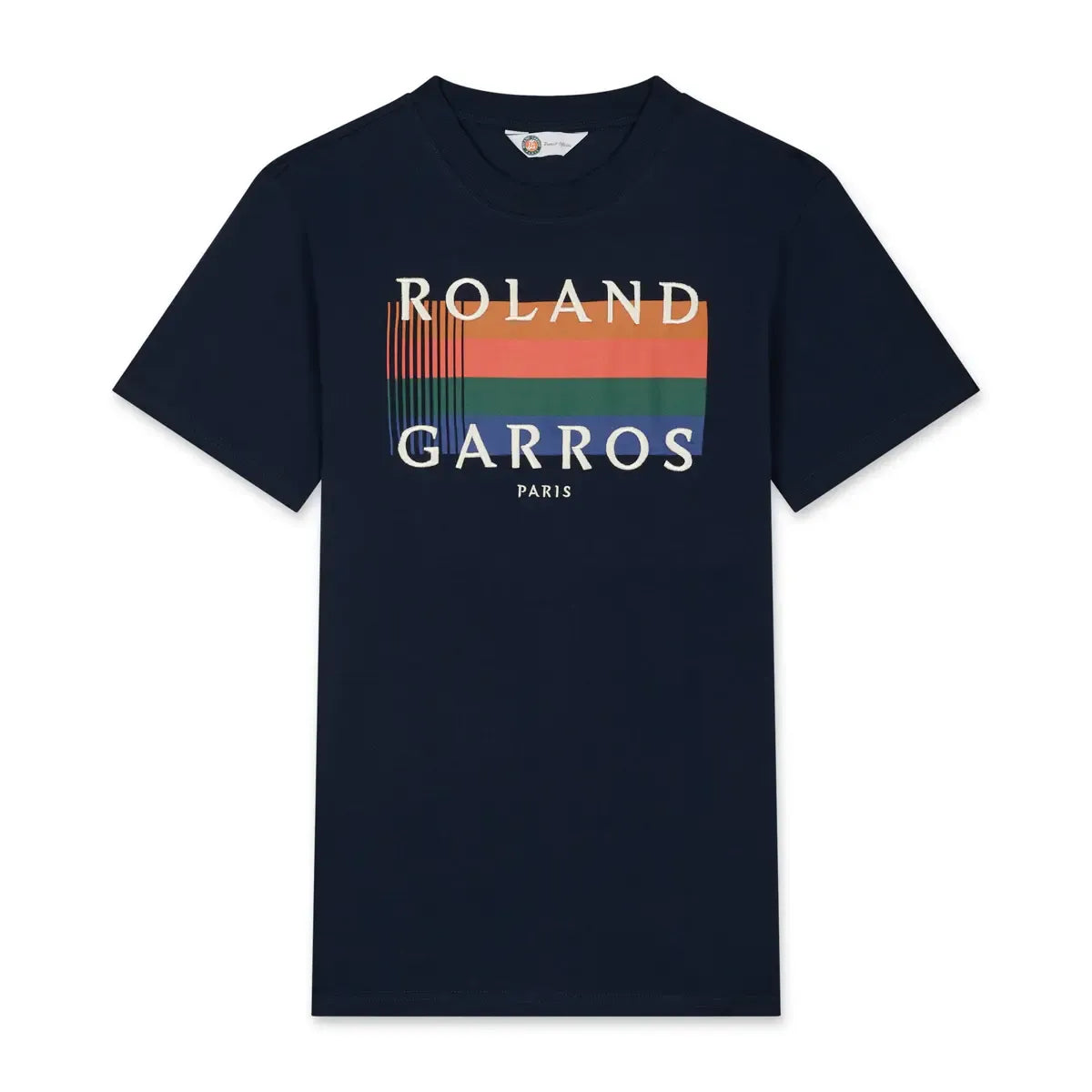 全仏オープンテニス カラーラインTシャツ