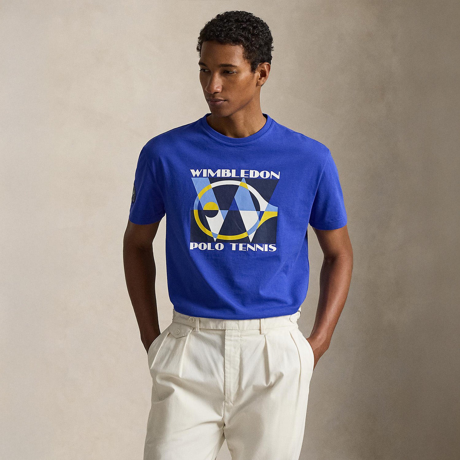ウィンブルドン クラシック フィット グラフィック Tシャツ ポロ ラルフ ローレン