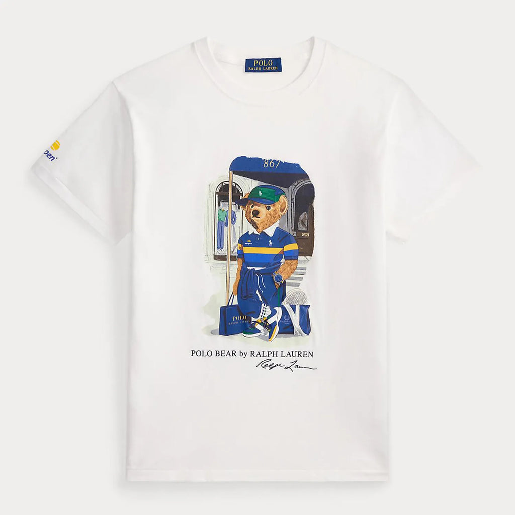 US オープン ポロ ベア コットン ジャージー レディースTシャツ