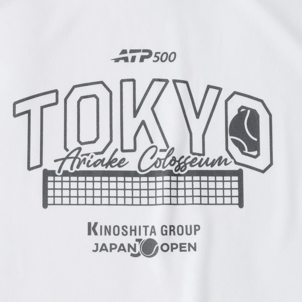 木下グループジャパンオープンテニス2026 ドライTシャツ (TOKYO ネット)