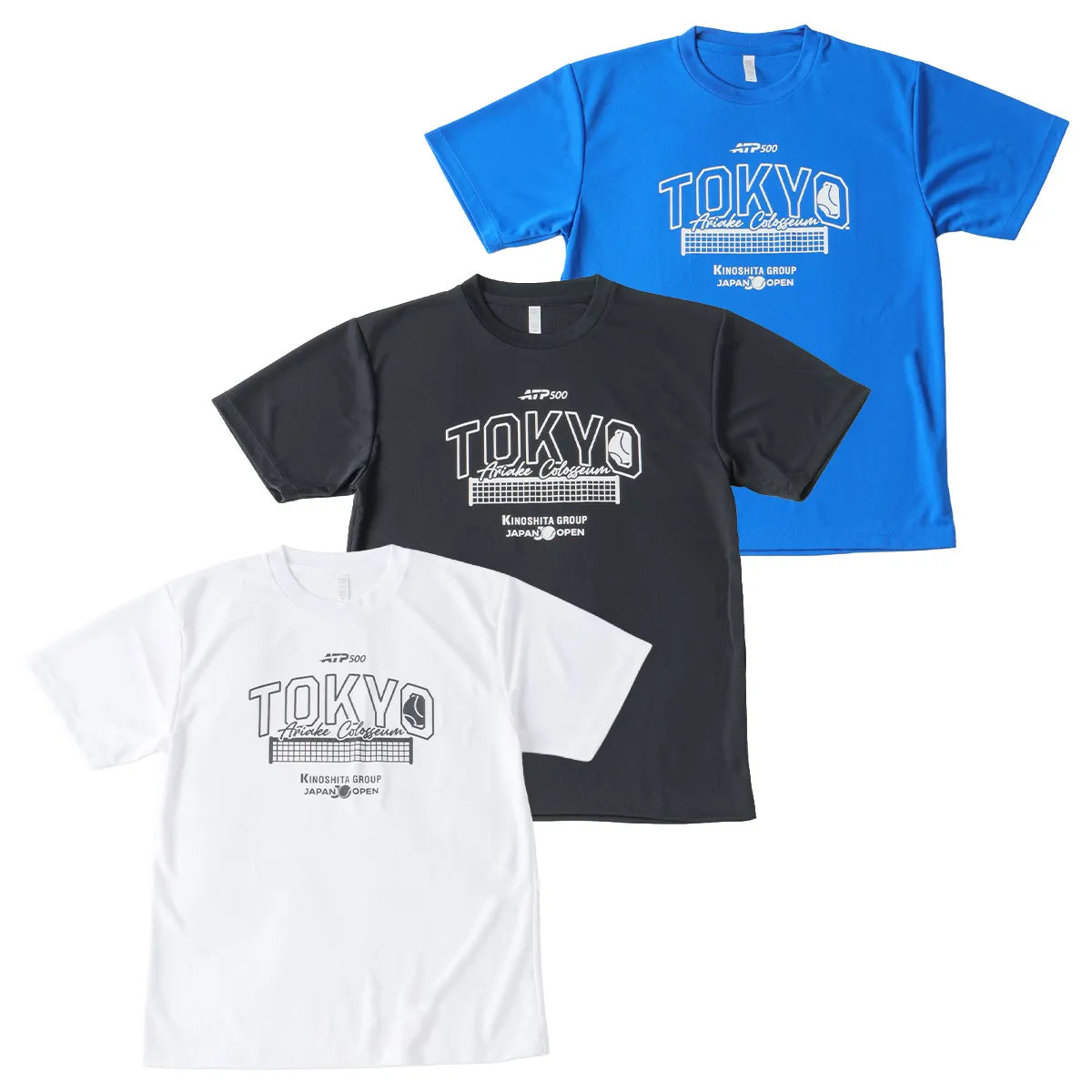 木下グループジャパンオープンテニス2026 ドライTシャツ (TOKYO ネット)