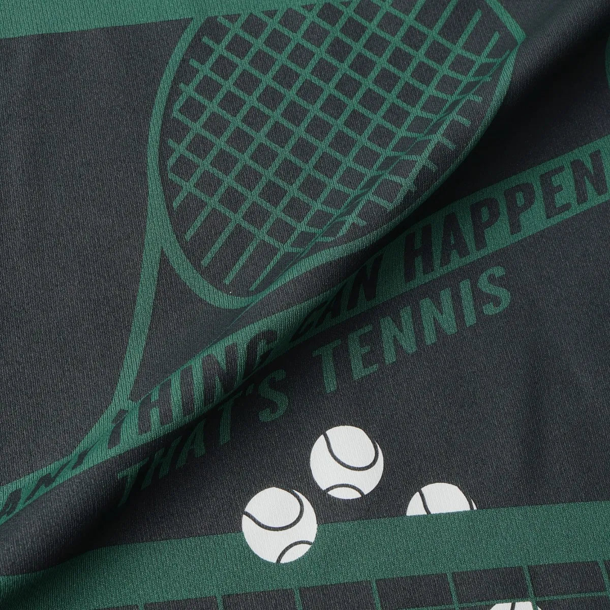 木下グループジャパンオープンテニス2026 ドライTシャツ (Anything can happen That's tennis)