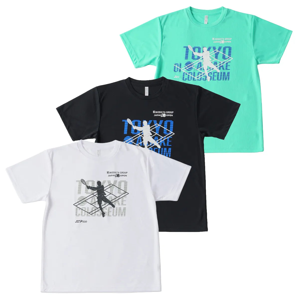 木下グループジャパンオープンテニス2026 ドライTシャツ (フォアハンド)