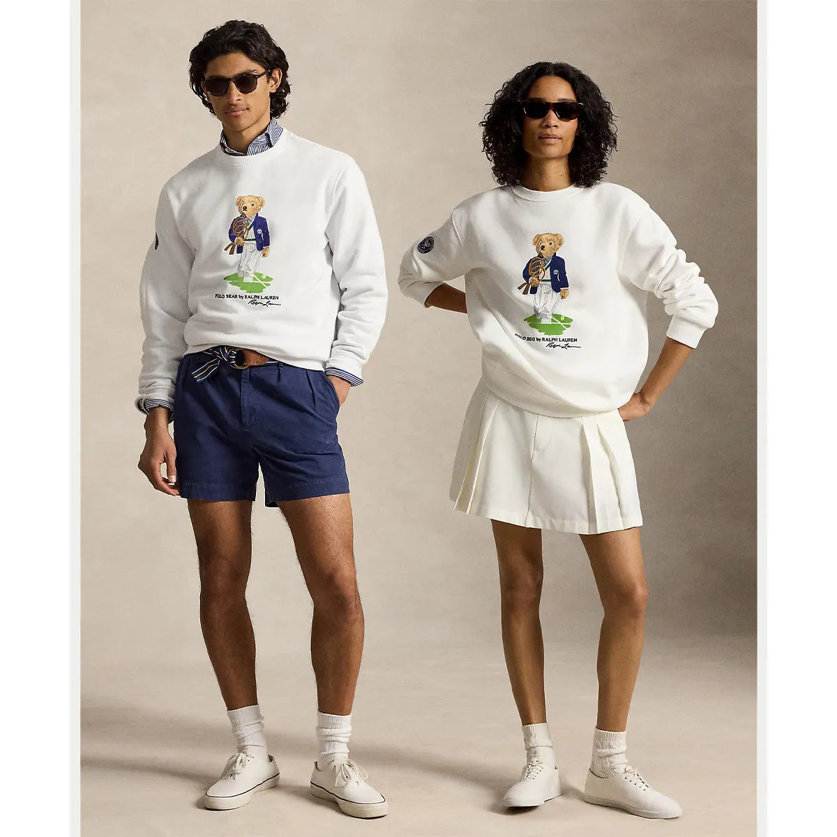 ウィンブルドン リラックス Polo ベア スウェットシャツ (ポロ ラルフ ローレン)