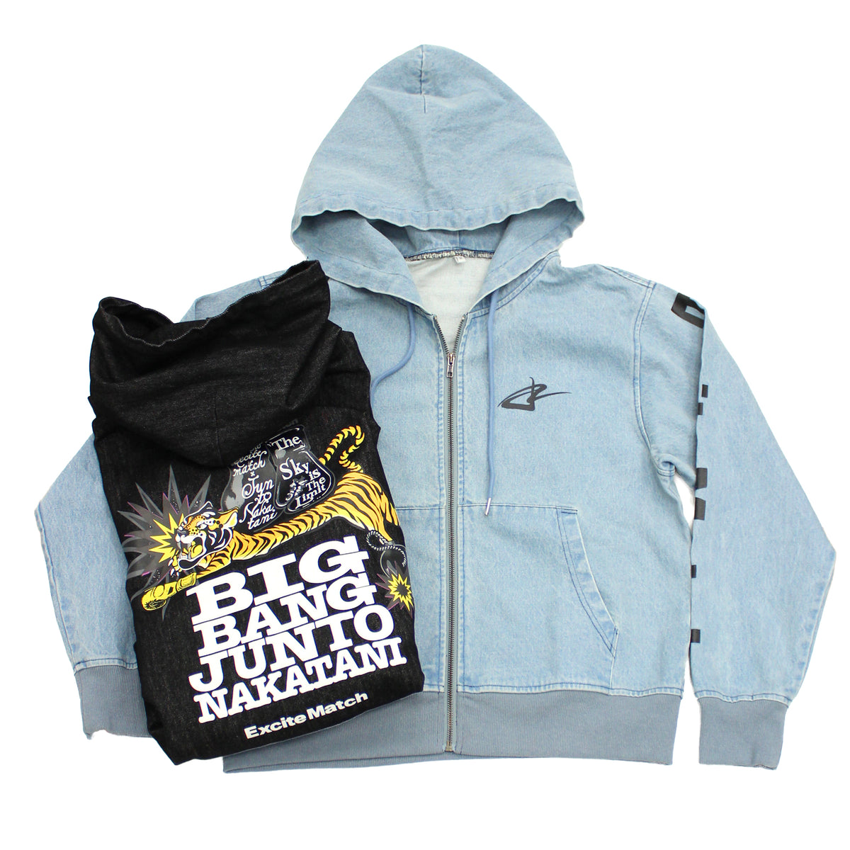中谷潤人×ExciteMatch タイガーzipパーカー