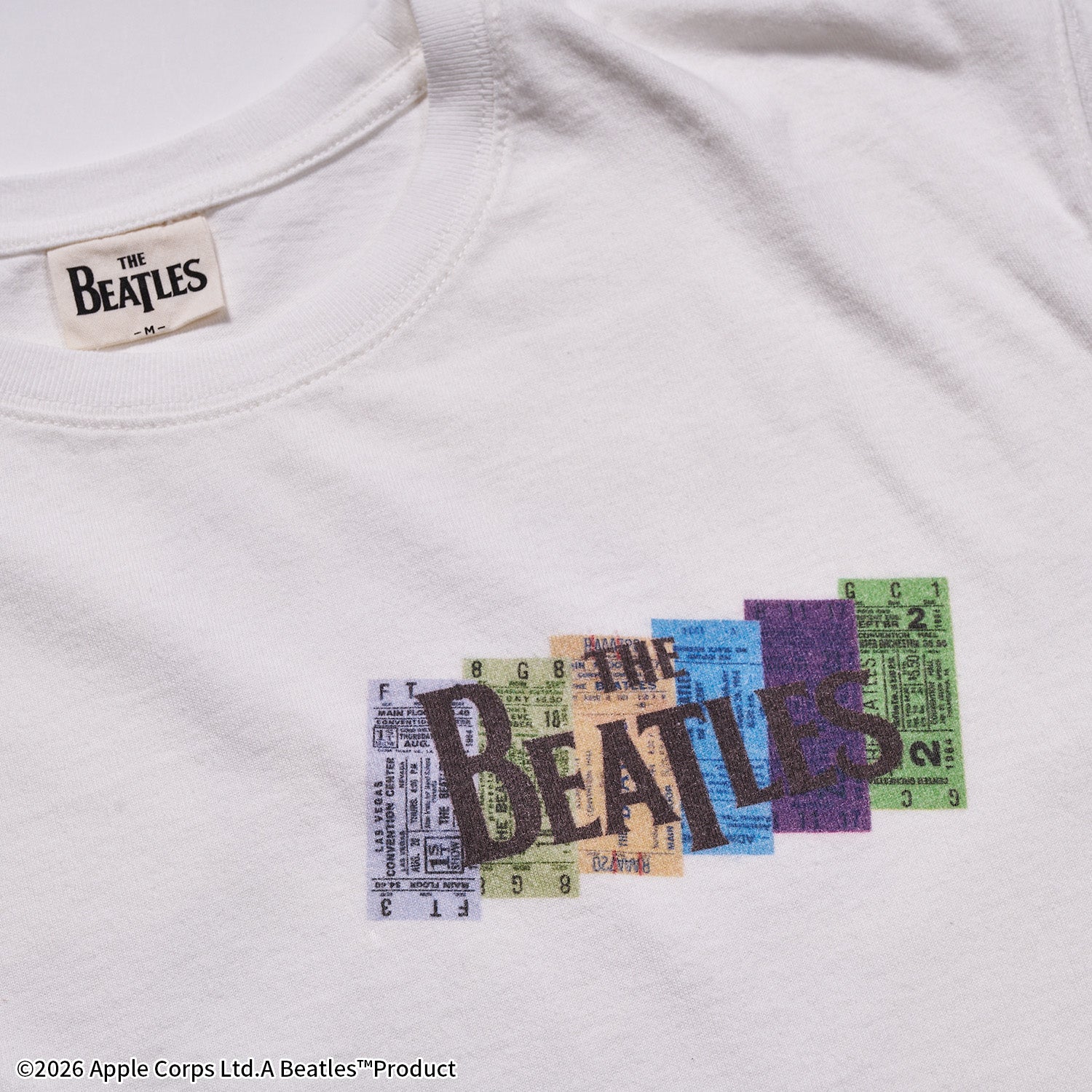 ザ・ビートルズ 60' LIVE TICKET Tシャツ