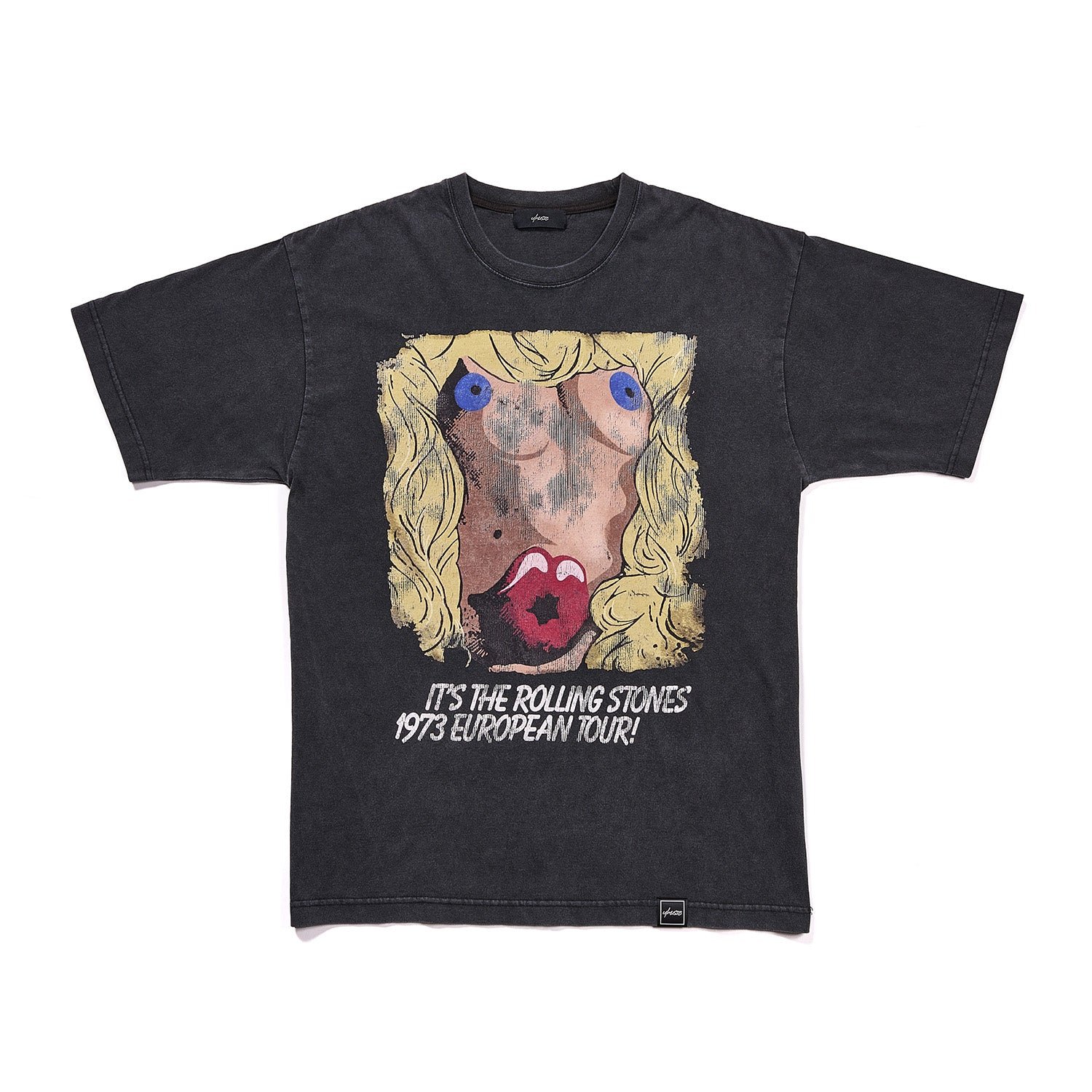 ザ・ローリング・ストーンズ European Tour 1973 Tシャツ(U/MUSIC)
