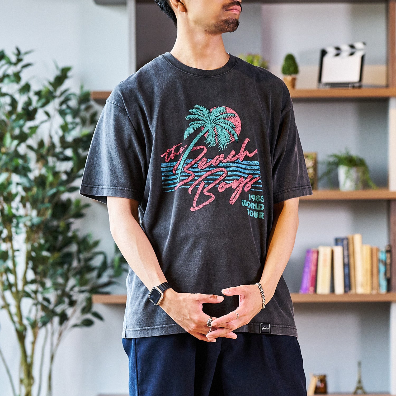 ザ・ビーチ・ボーイズ 1988 WORLD TOUR Tシャツ(U/MUSIC)