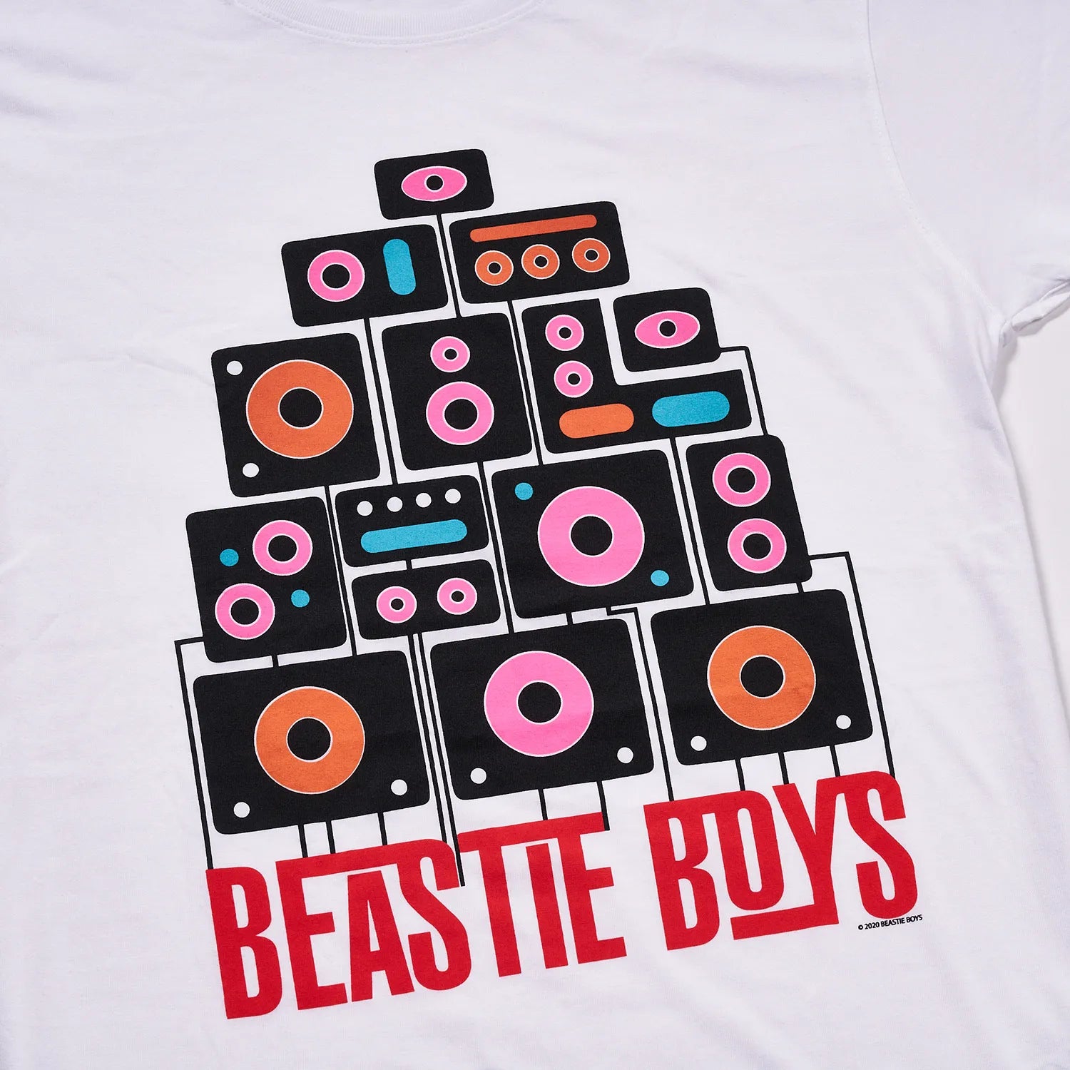 ビースティ・ボーイズ Tape Tシャツ(ロック・オフ/ROCK OFF)