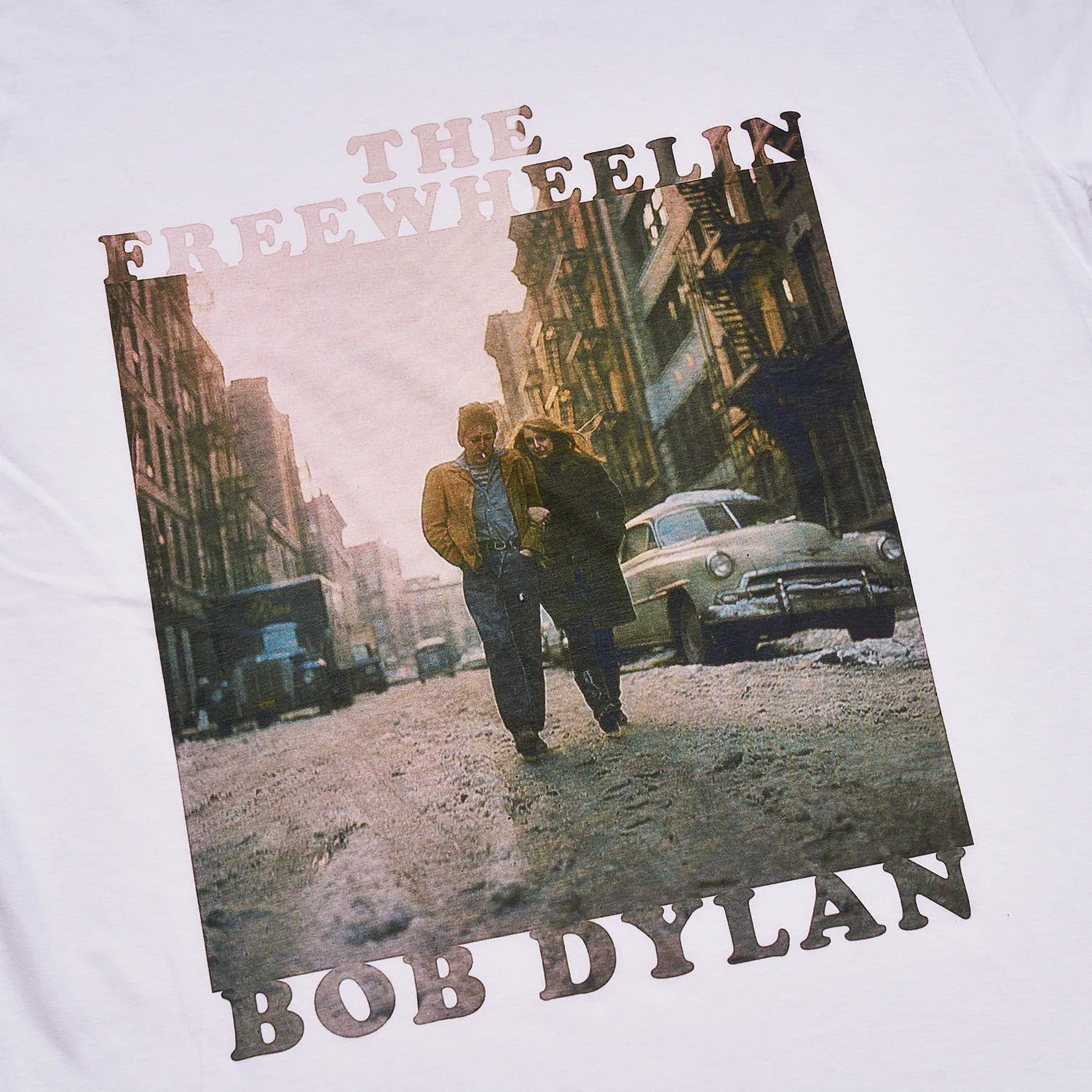 ボブ・ディラン The Freewheelin Tシャツ (ロック・オフ/ROCK OFF)