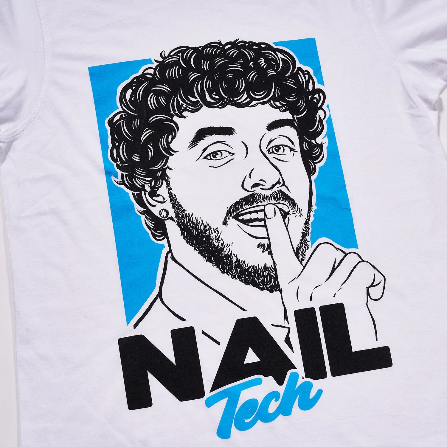 ジャック・ハーロウ Nail Tech Tシャツ(ロック・オフ/ROCK OFF)