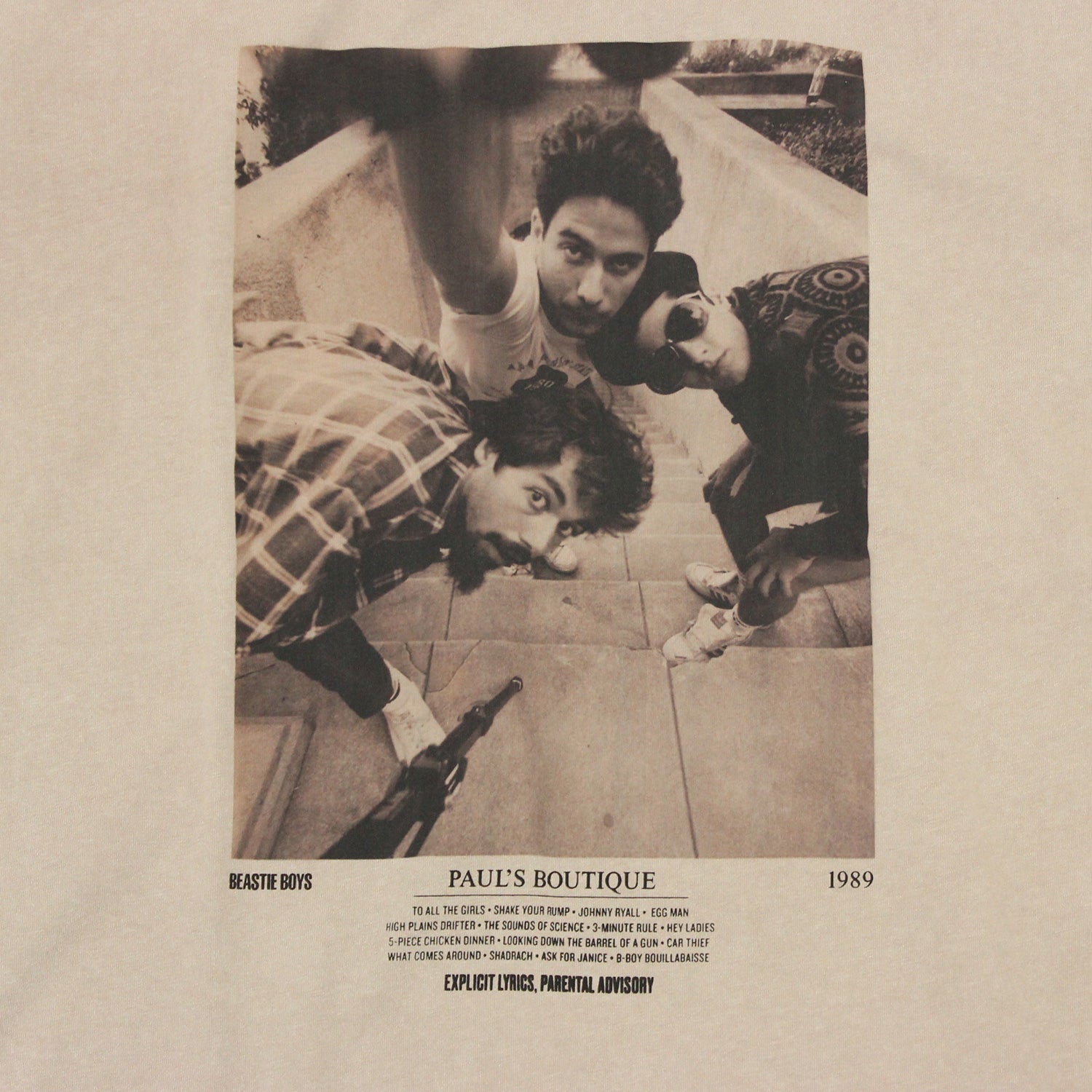 ビースティ・ボーイズ フォトプリントTシャツ(U/MUSIC)