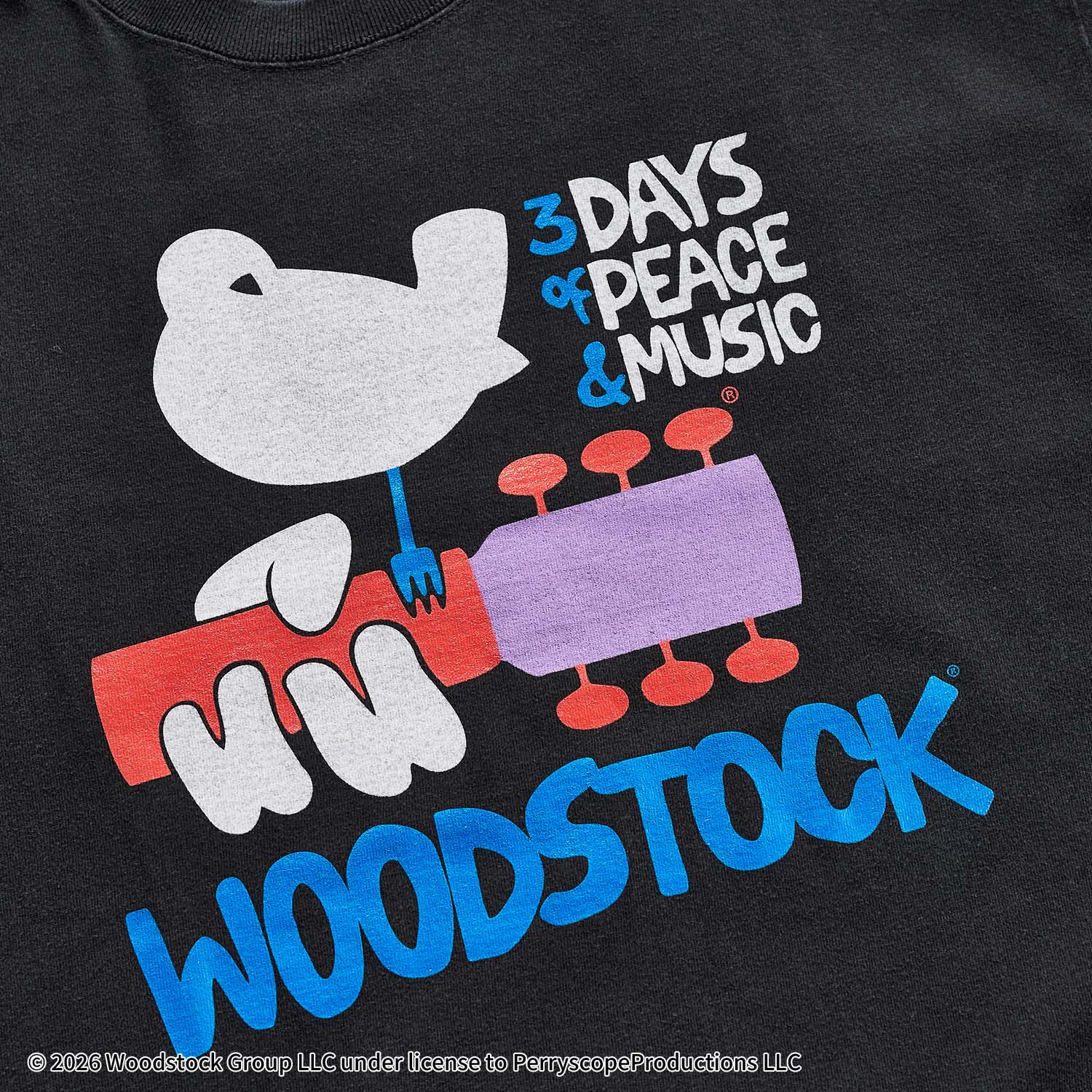 ウッドストック SYMBOLIC ART Tシャツ(グッドロックスピード/GOOD ROCK SPEED)