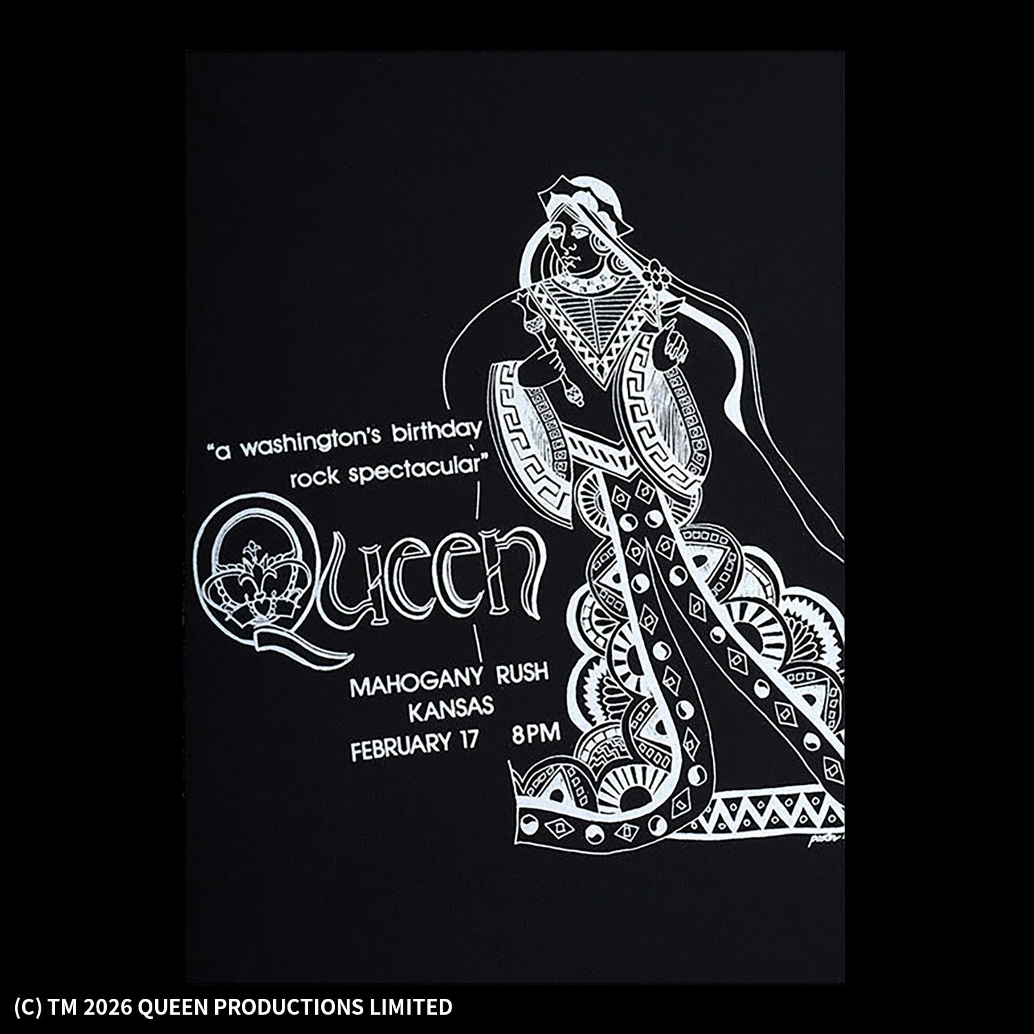 International by Amplifier "Queen""Poster" T-SHIRT