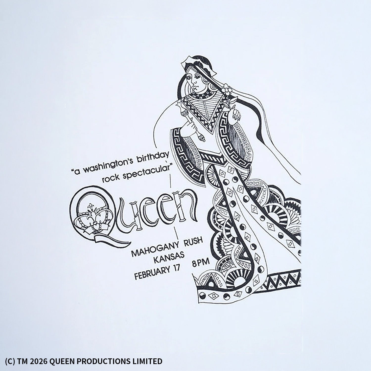 International by Amplifier "Queen""Poster" T-SHIRT