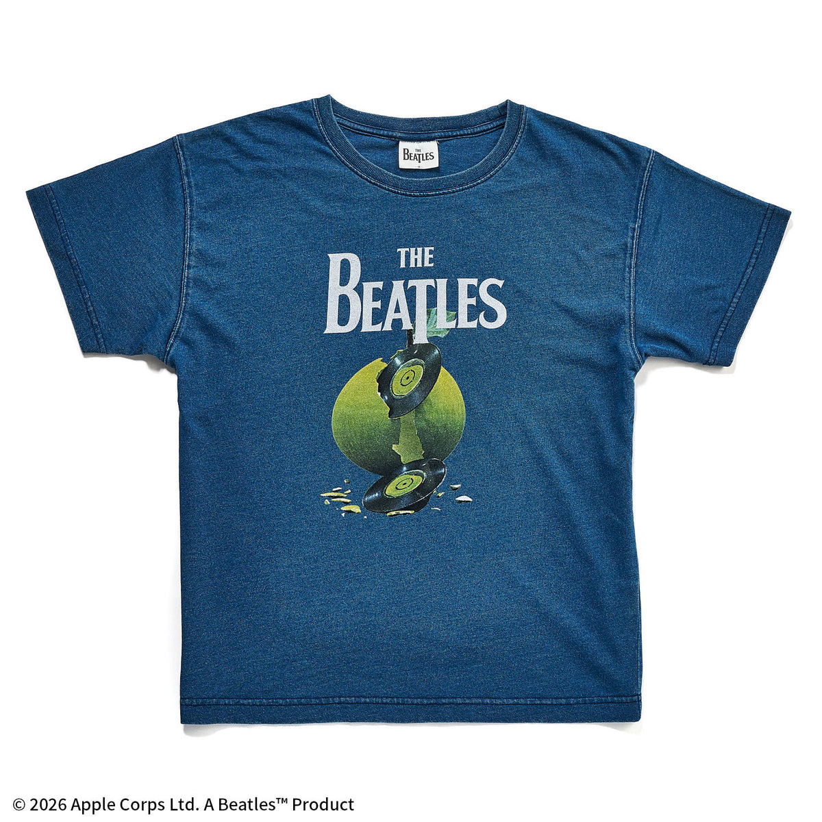 ザ・ビートルズ RECORD プリントTシャツ