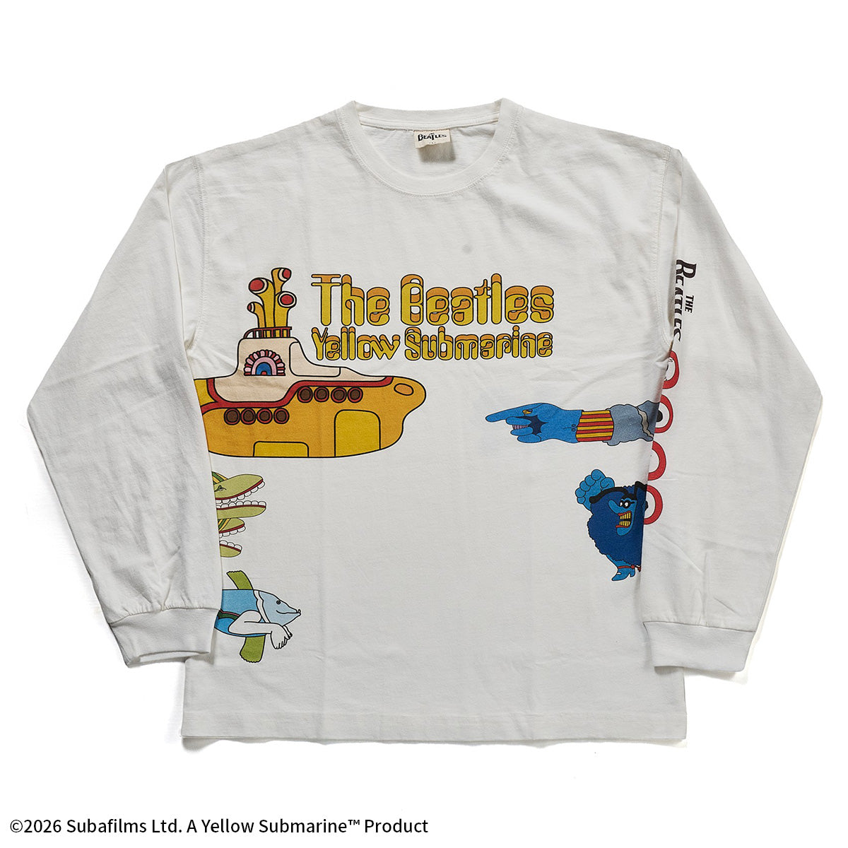 ザ・ビートルズ YELLOWSUBMARINE ロングスリーブTシャツ