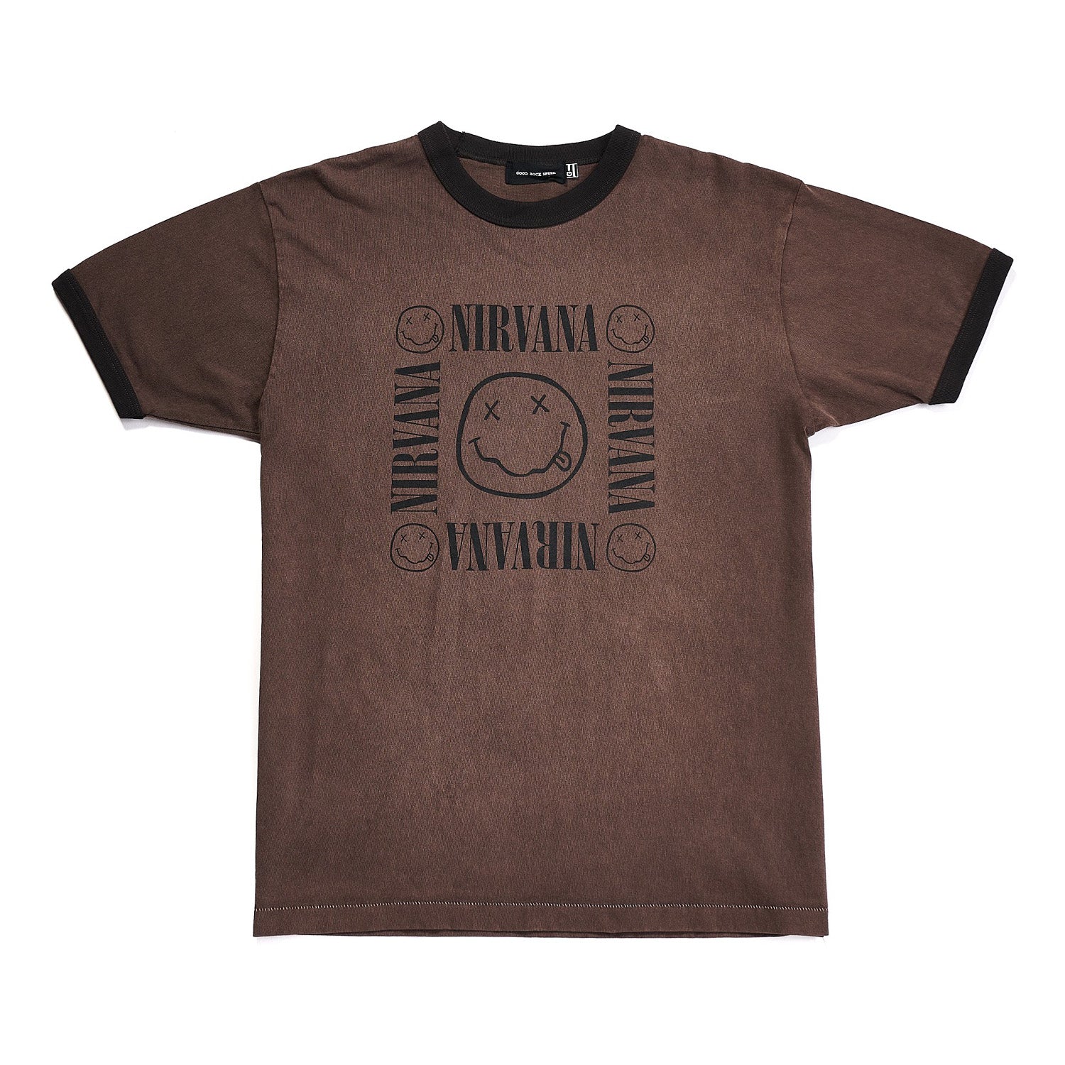 ニルヴァーナ リンガーTシャツ(グッドロックスピード/GOOD ROCK SPEED)