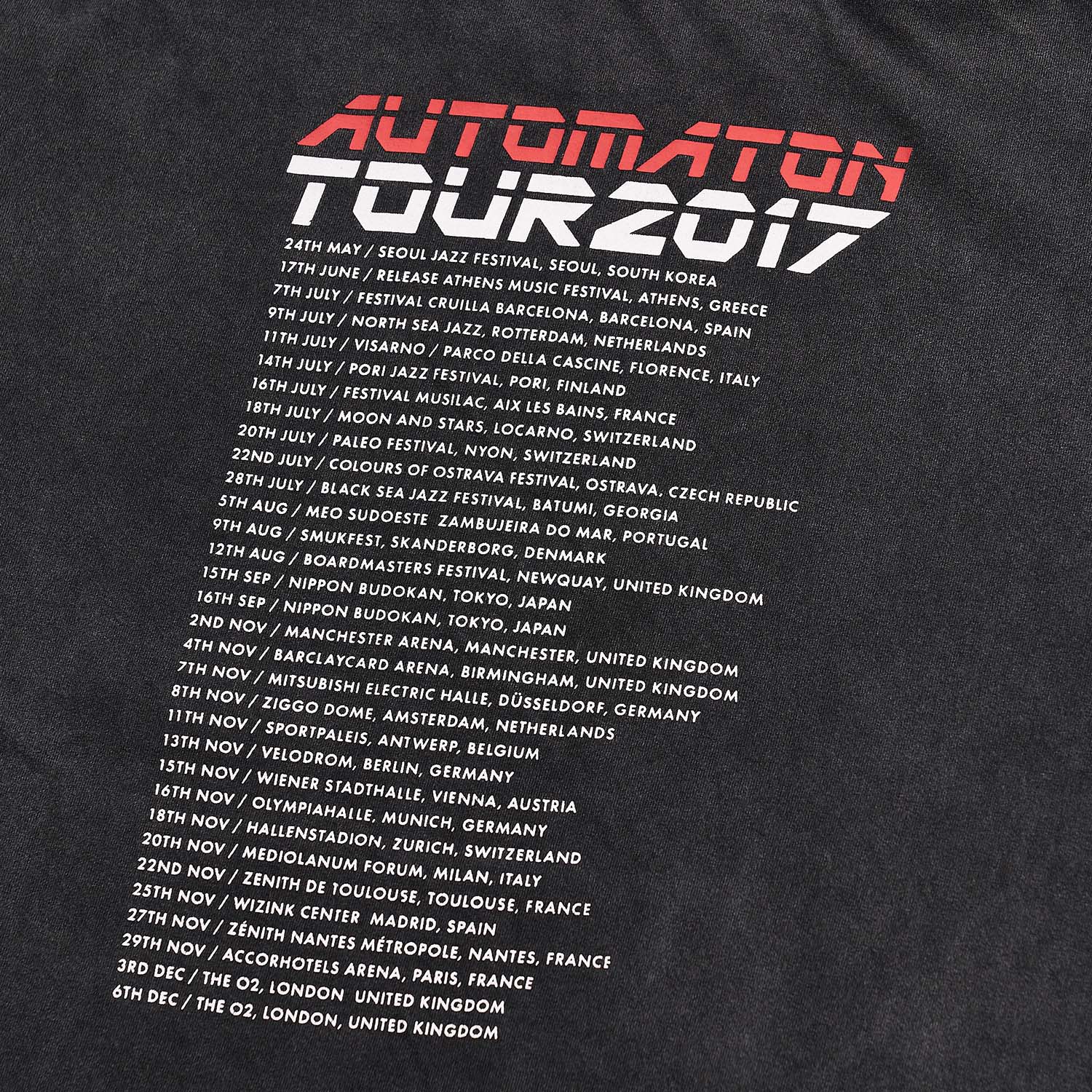 ジャミロクワイ Automaton Tシャツ(U/MUSIC)