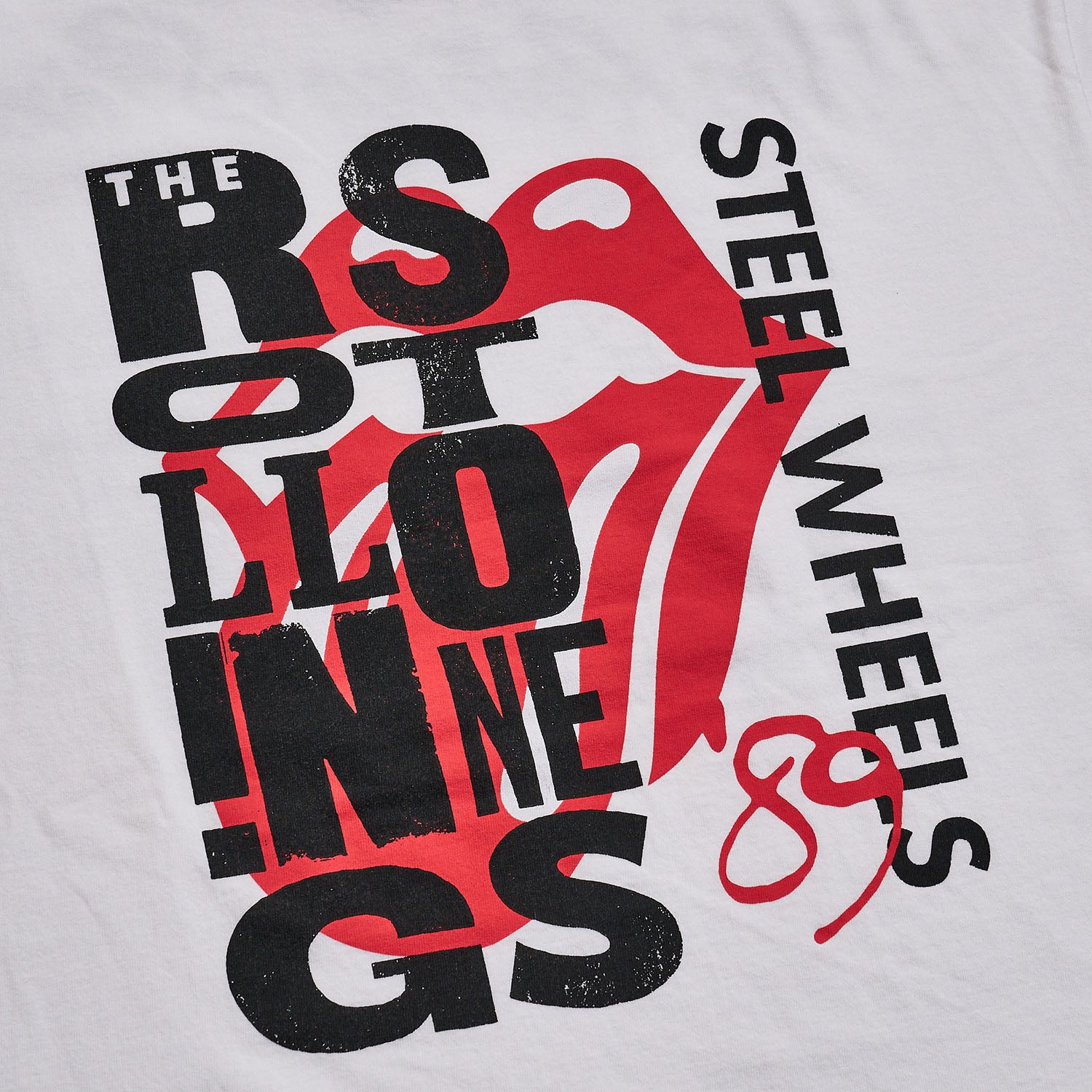 ザ・ローリング・ストーンズ Steel Wheels Tシャツ(U/MUSIC)