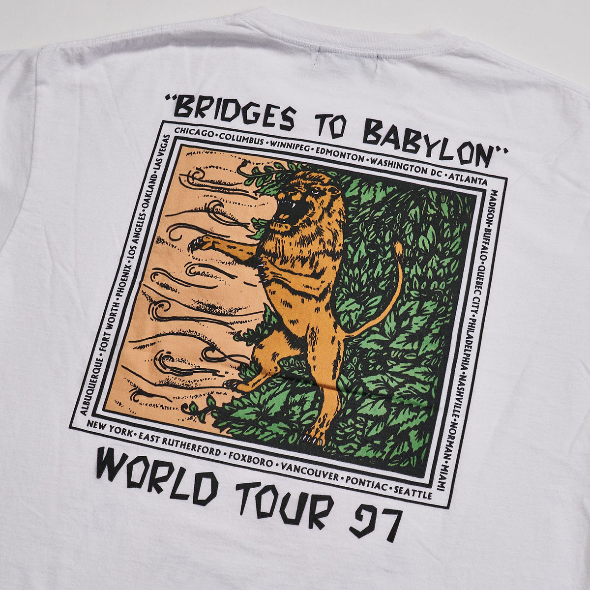 ザ・ローリング・ストーンズ Bridges To Babylon World Tour Tシャツ(U/MUSIC)