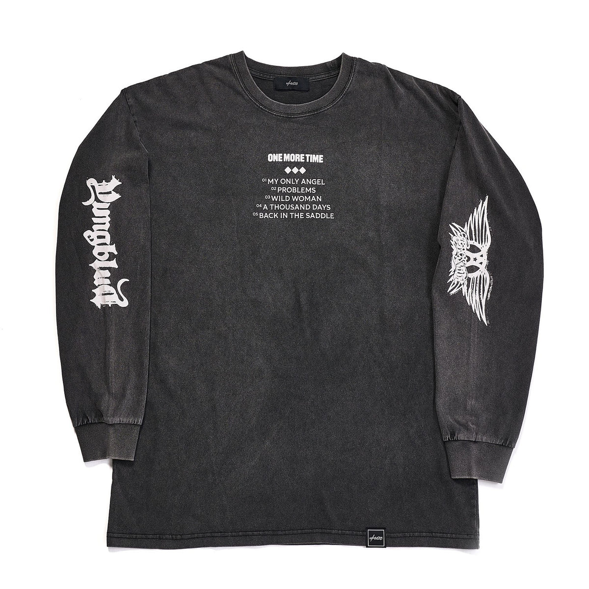 エアロスミス&ヤングブラッド One More Time ロングスリーブTシャツ(U/MUSIC)