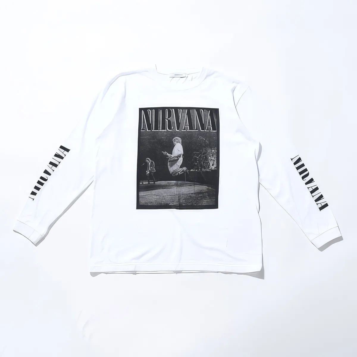 ニルヴァーナ LIVE AT READING ロングスリーブTシャツ(ジョンブル/JOHNBULL)