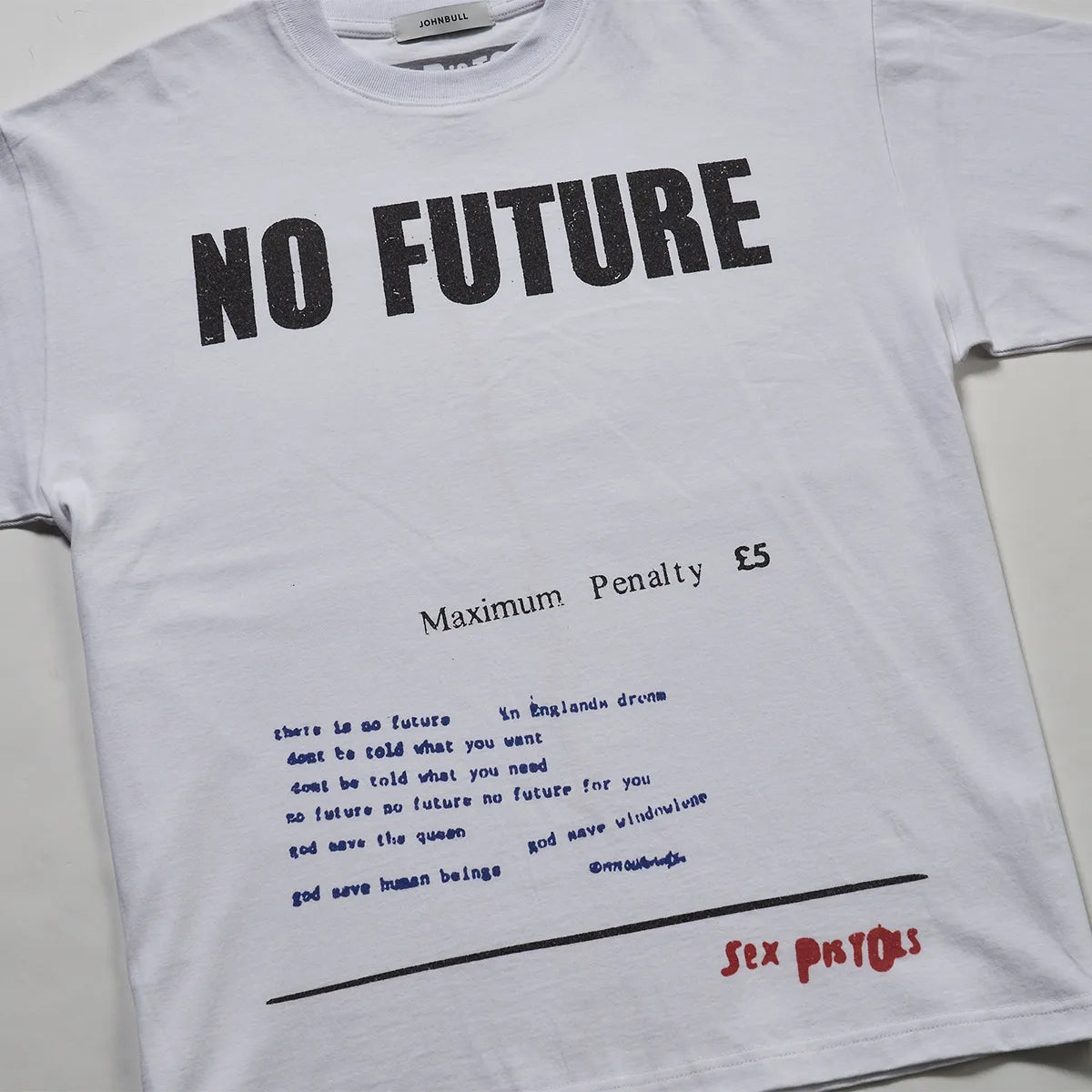 セックス・ピストルズ NO FUTURE Tシャツ(ジョンブル/JOHNBULL)