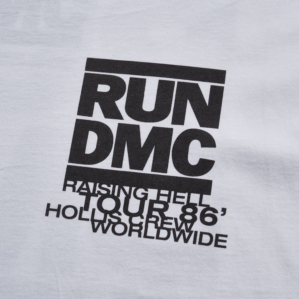 RUN DMC RAISING HELL TOUR 86 ロングTシャツ(ジョンブル/JOHNBULL)