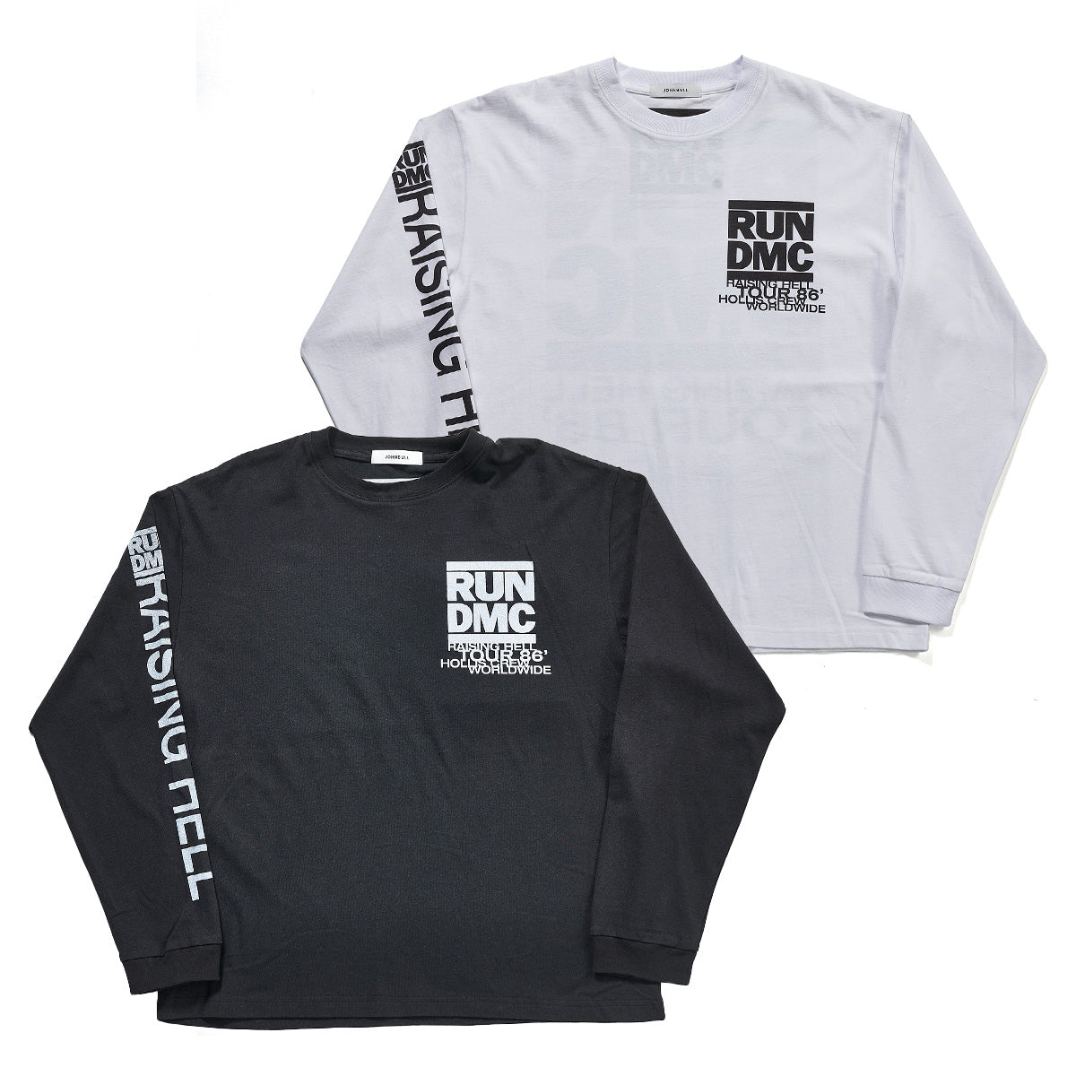 RUN DMC RAISING HELL TOUR 86 ロングTシャツ(ジョンブル/JOHNBULL)